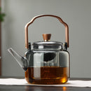 Large Borosilicate Glass Teapot