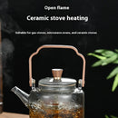 Large Borosilicate Glass Teapot
