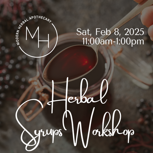 Herbal Syrups Workshop